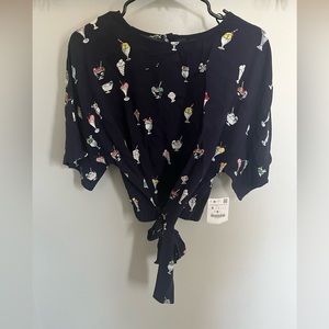 NWT Zara ice cream top